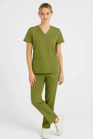 Conjunto Filipina Pantalon Antifluidos Con Triple Costura Pespunte Modelo Milan