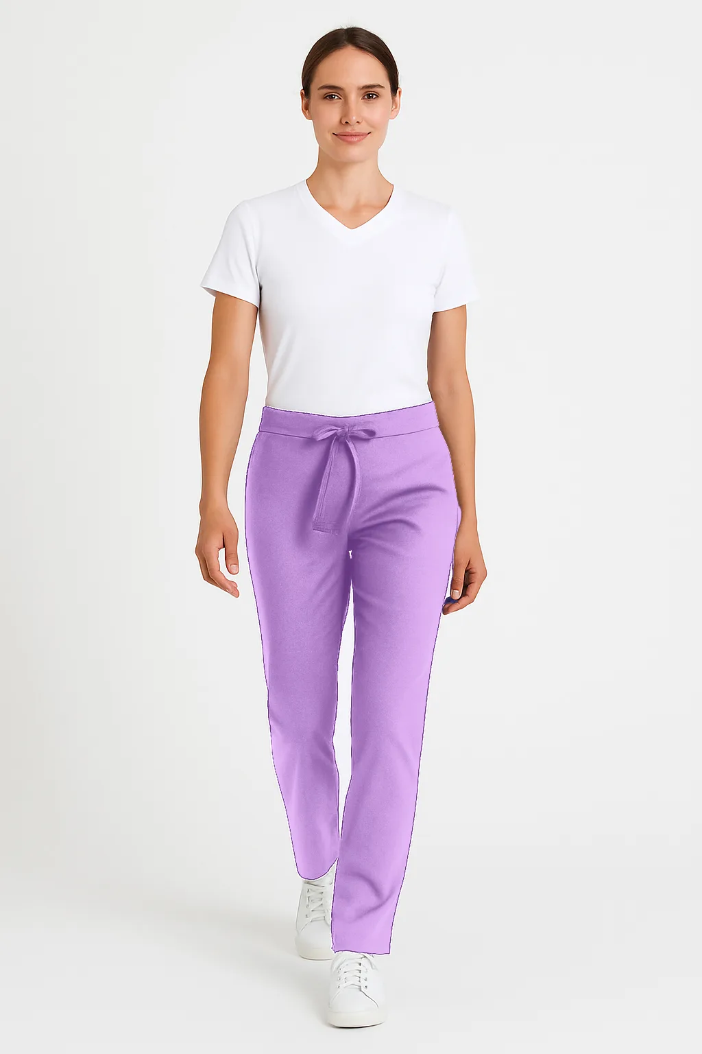 Pantalon Antifluidos Para Dama Corte Recto Modelo Chicago - Image 6