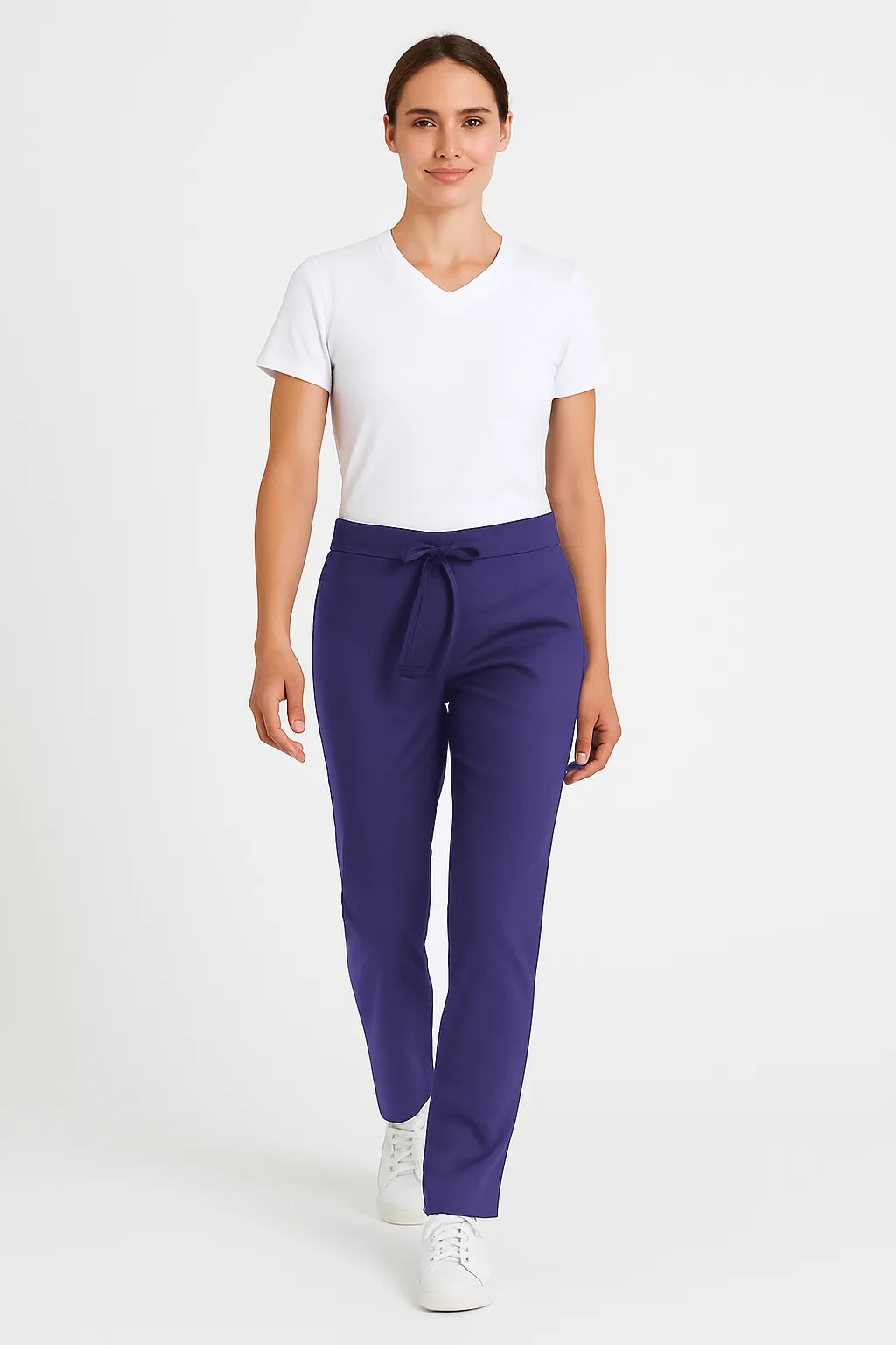 Pantalon Antifluidos Para Dama Corte Recto Modelo Chicago - Image 5