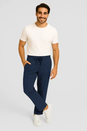 Pantalon Antifluidos Para Caballero Con Jareta Modelo Boston