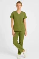 Conjunto Filipina Pantalon Antifluidos Con Triple Costura Pespunte Modelo Milan