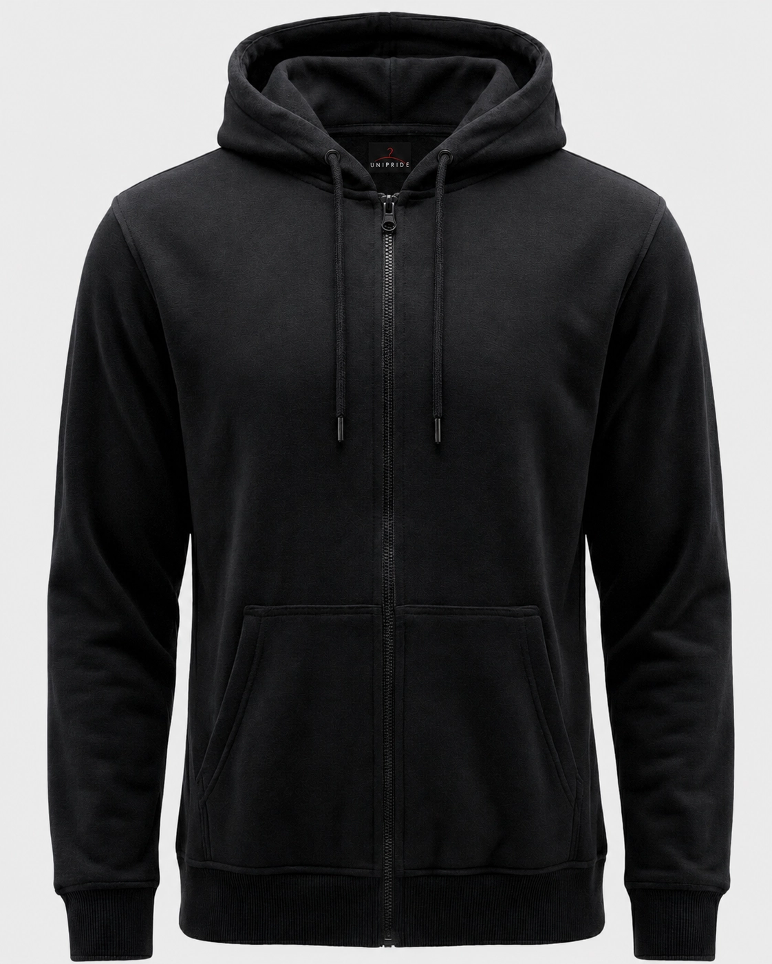 Sudadera Premium con Cierre y Capucha Unipride en Tela Suavizada | Uniforme Corporativo y Casual - Image 3