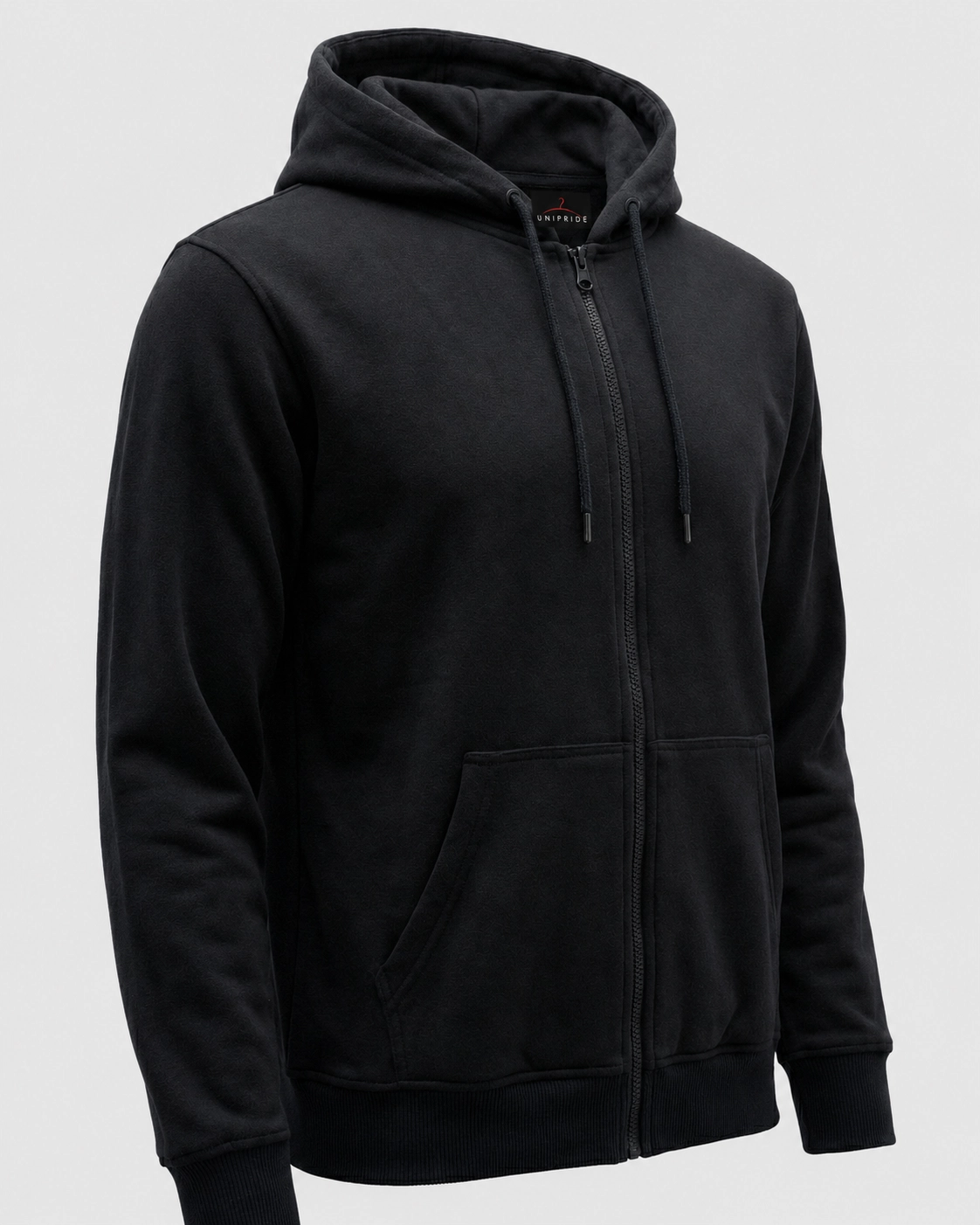 Sudadera Premium con Cierre y Capucha Unipride en Tela Suavizada | Uniforme Corporativo y Casual - Image 2
