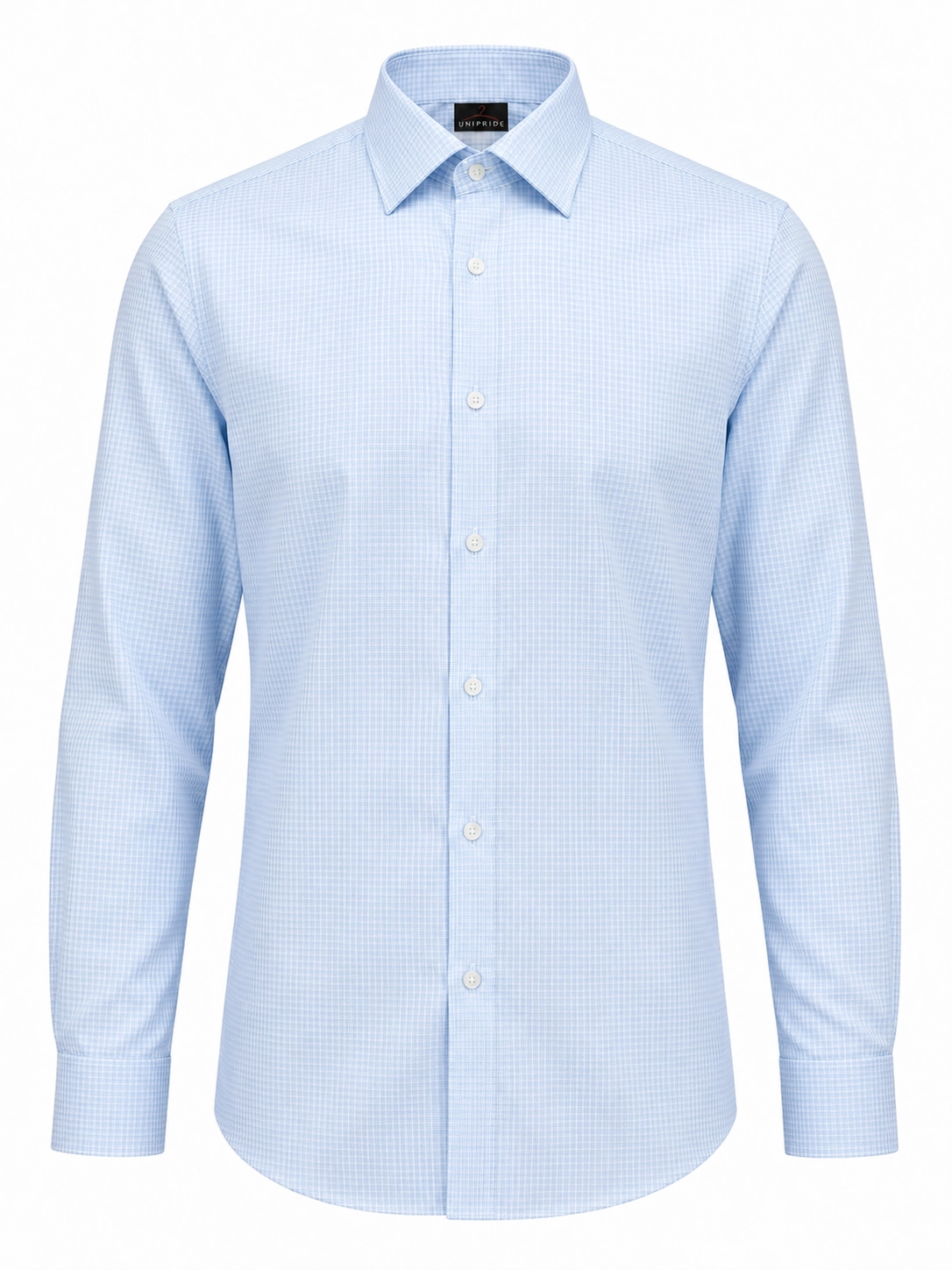 Camisa Popelina Premier con Microcuadros