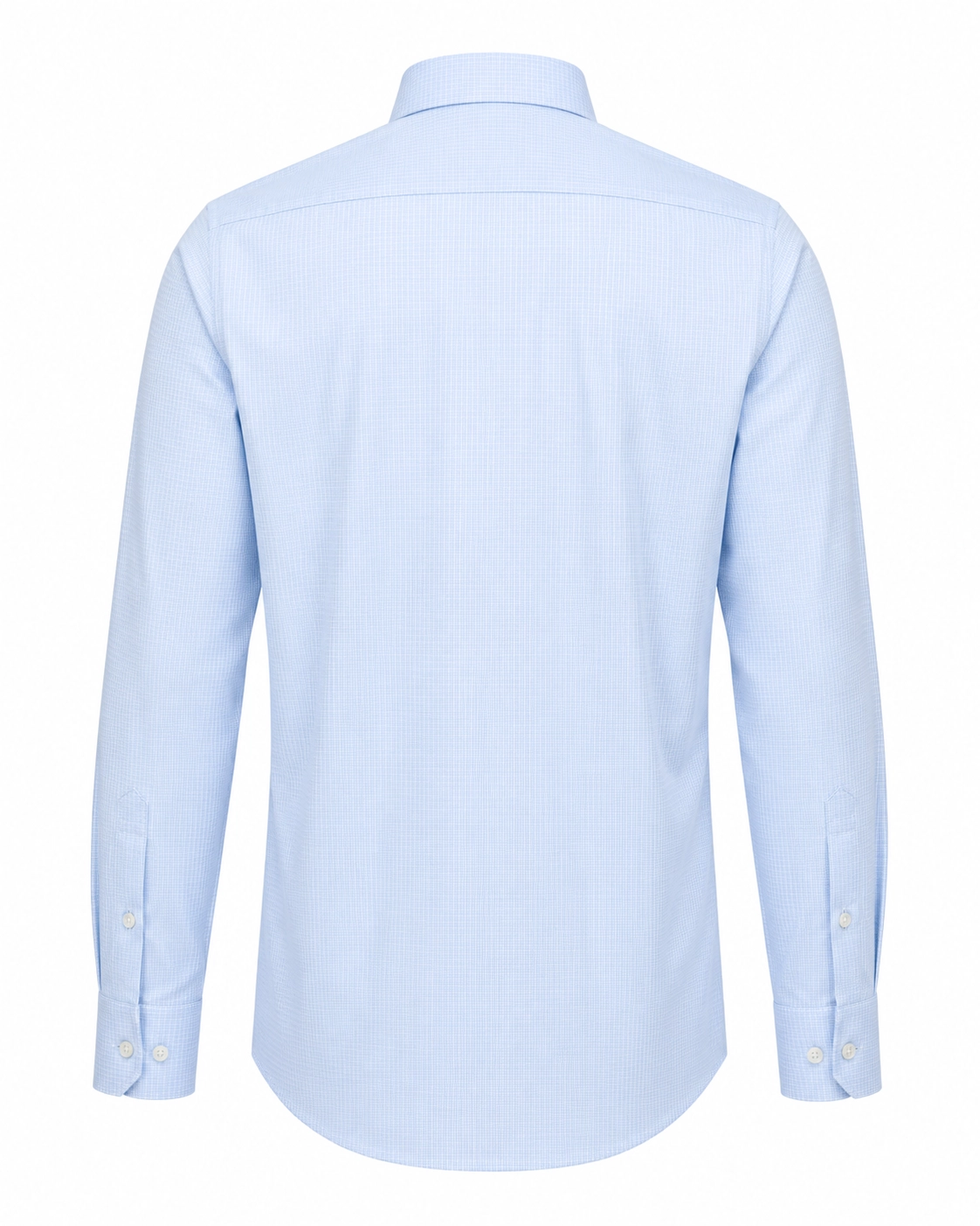 Camisa Popelina Premier con Microcuadros - Image 4