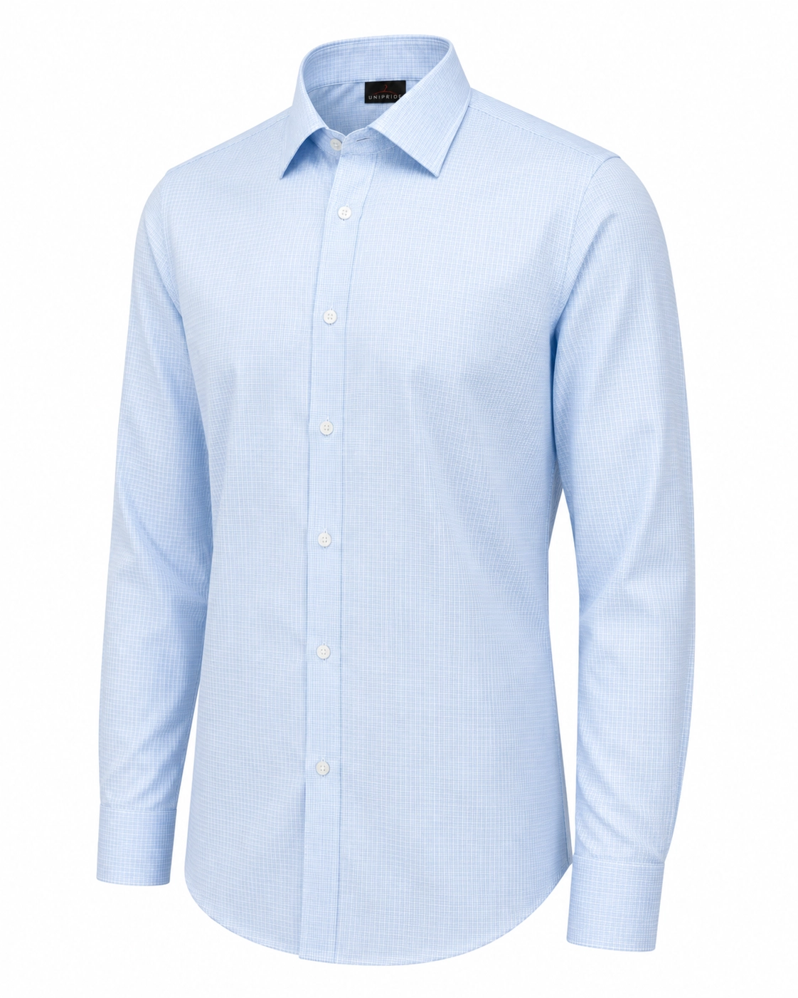 Camisa Popelina Premier con Microcuadros - Image 3