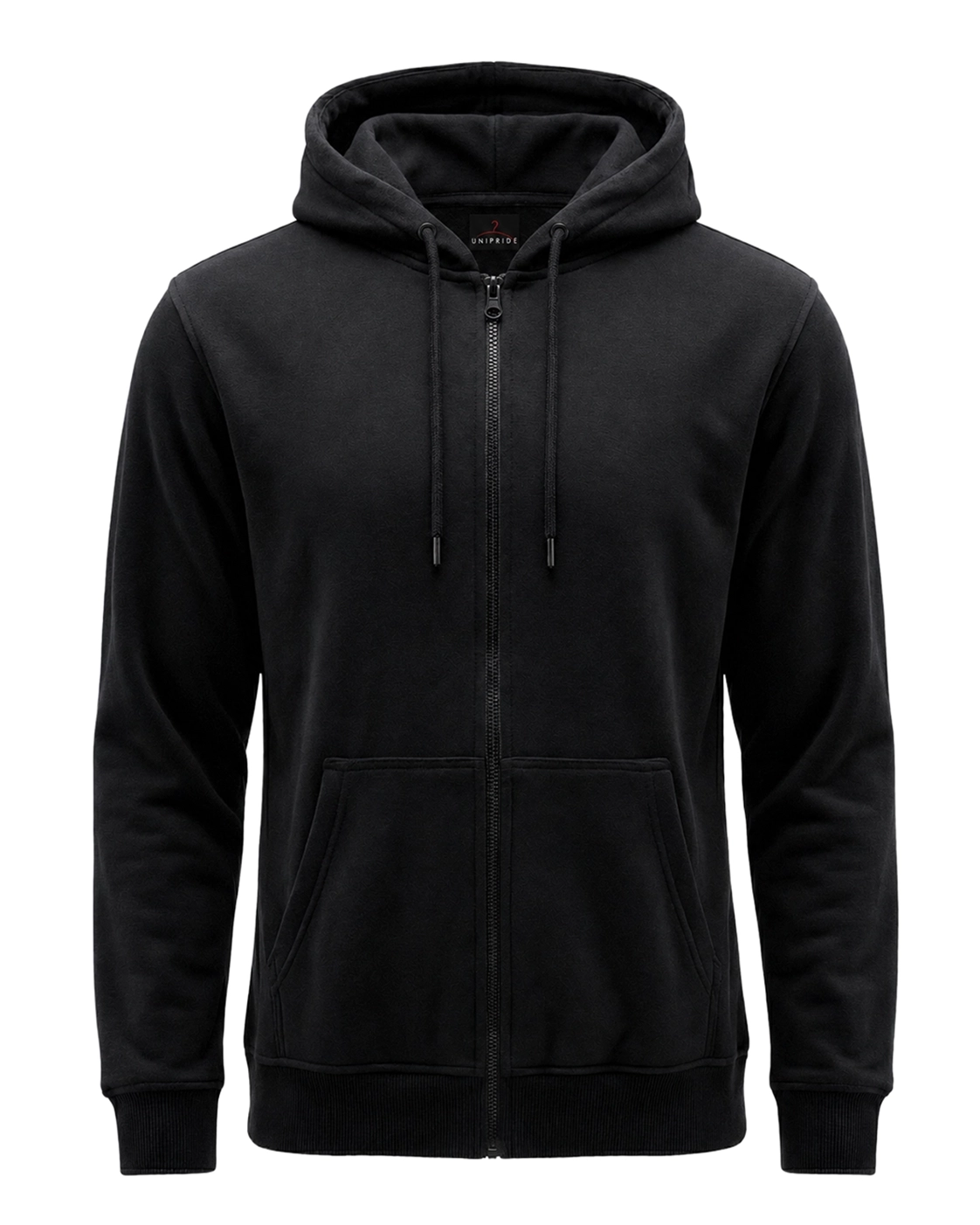 Sudadera Premium con Cierre y Capucha Unipride en Tela Suavizada | Uniforme Corporativo y Casual