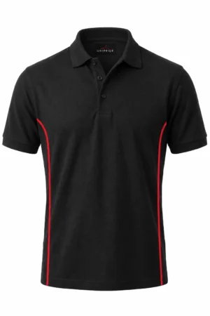Playera Tipo Polo Premium en Pique Suavizado UNI-2023 Unipride | Uniforme Corporativo con Cortes en Costados