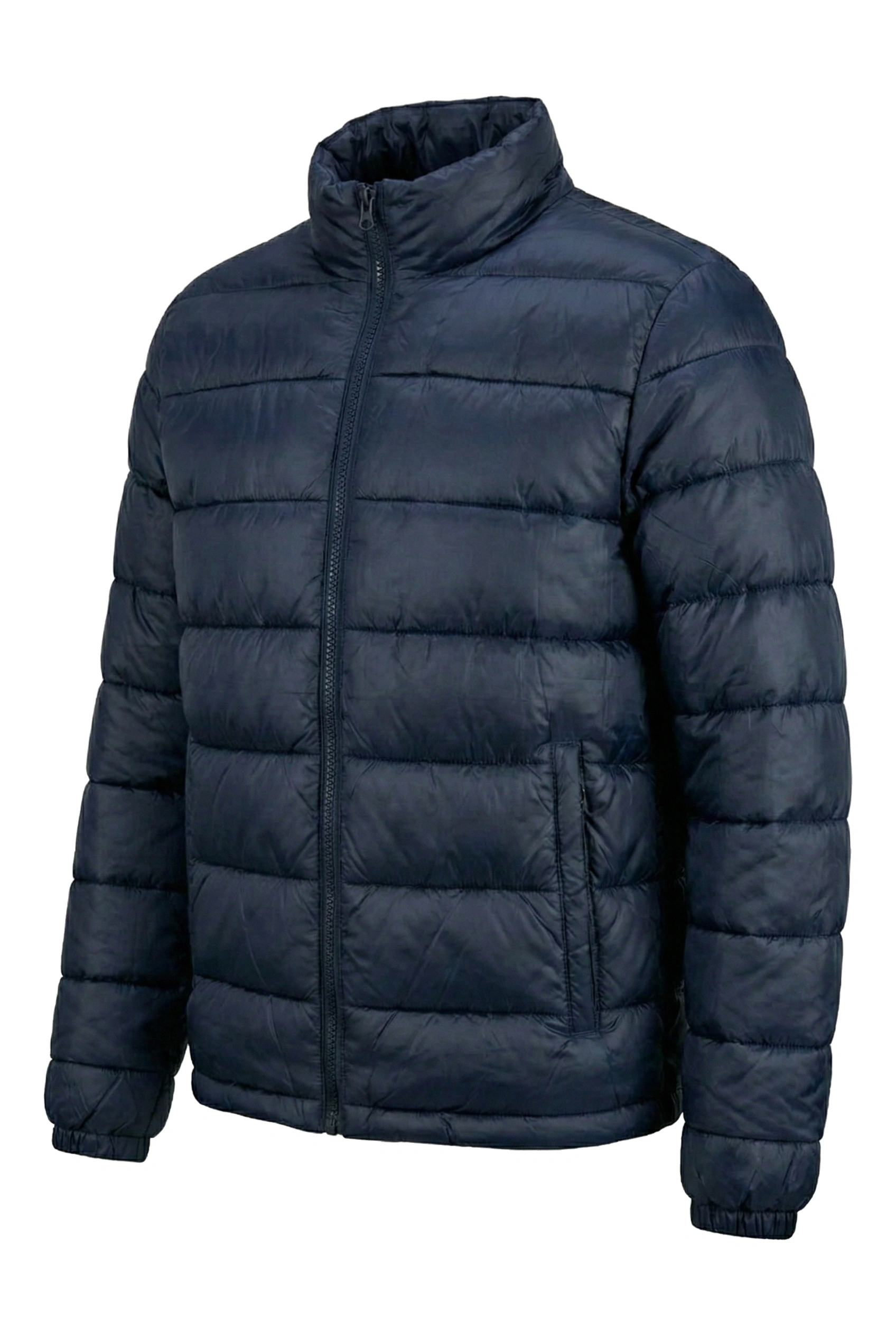 Chamarra Tipo Puffer en Nylon Capitonado| Uniforme Corporativo para Clima Frío