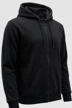 Sudadera Premium con Cierre y Capucha Unipride en Tela Suavizada | Uniforme Corporativo y Casual